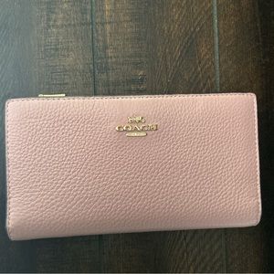 Pink Coach wallet